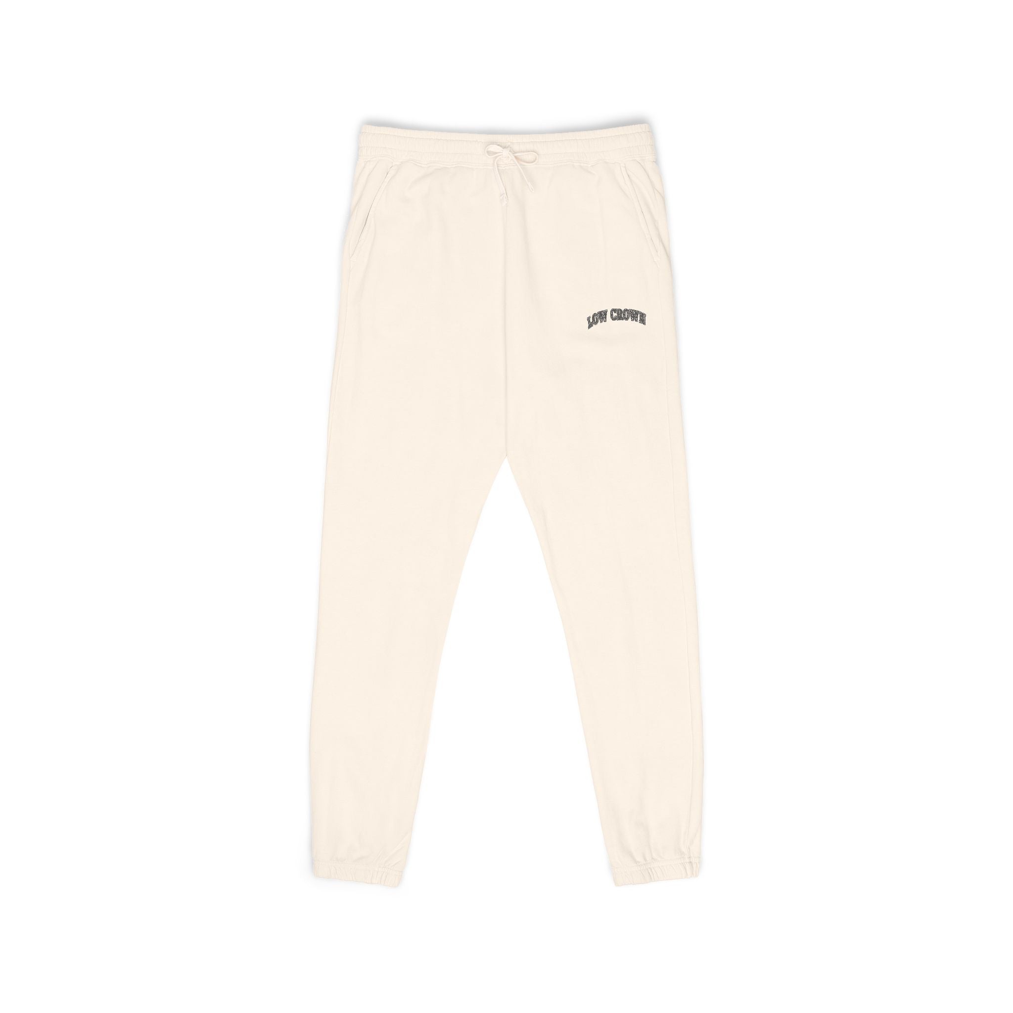Garment-Dyed Fleece Sweatpants — Minimalist Cozy Joggers