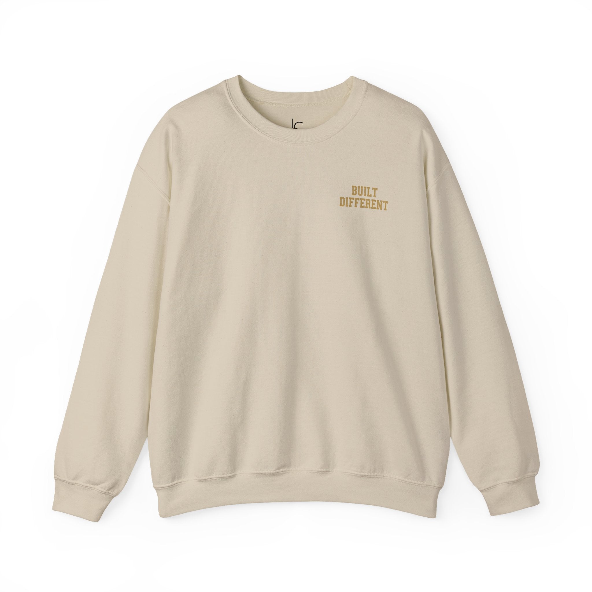 Set Apart Lion Sweatshirt — "Built Different" Christian Crewneck (1 Peter 2:9)