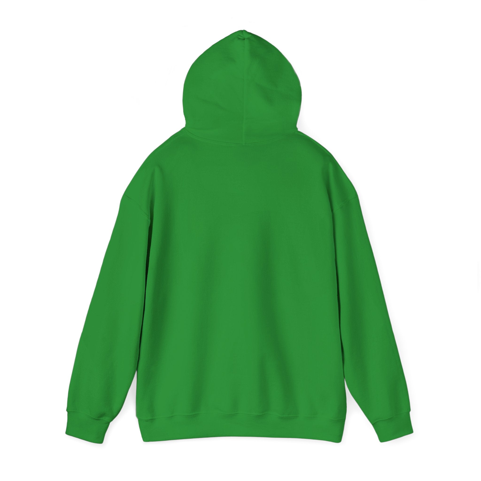 Low Crown Hoodie — Minimal White Graphic Hooded Sweatshirt