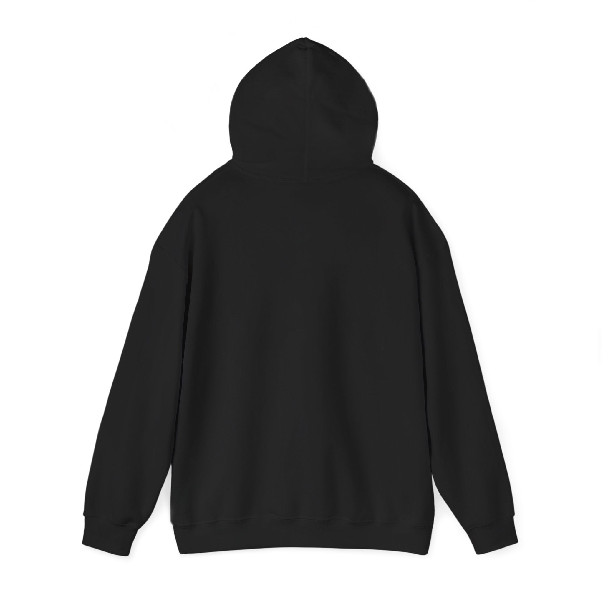Low Crown Hoodie — Minimal White Graphic Hooded Sweatshirt