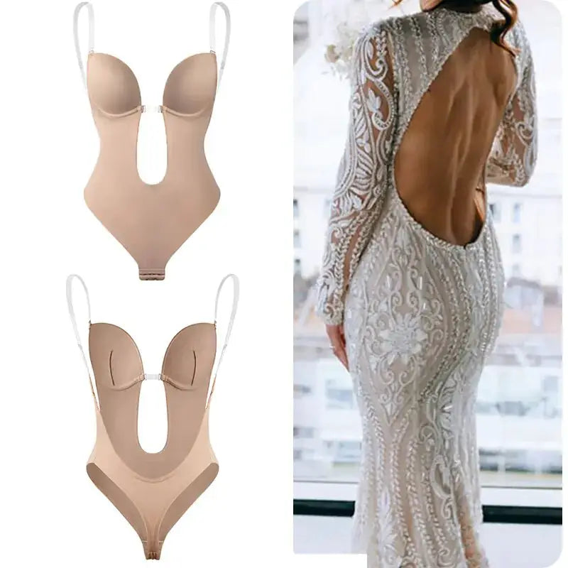 Fearfully Made Backless Bodysuit