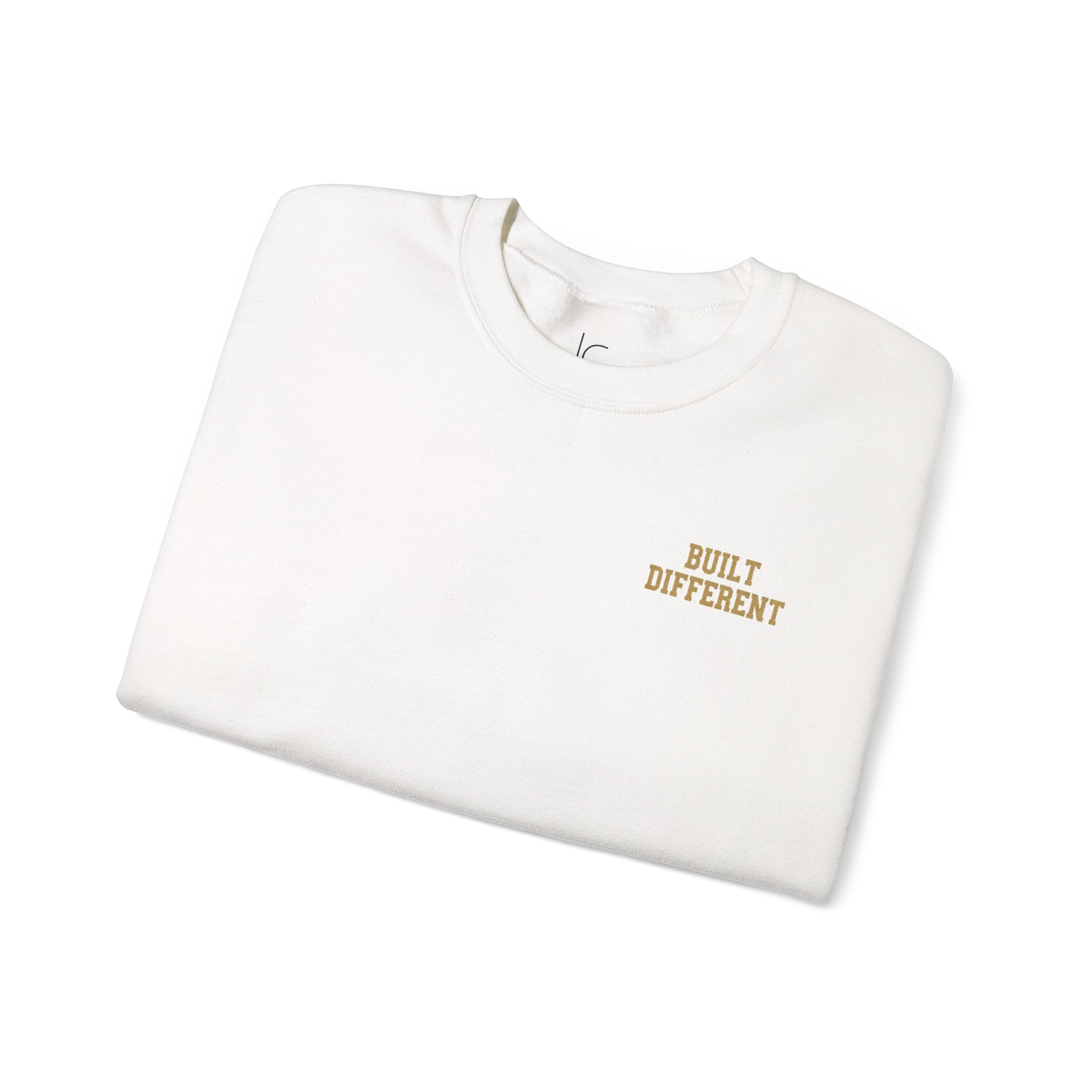 Set Apart Lion Sweatshirt — "Built Different" Christian Crewneck (1 Peter 2:9)