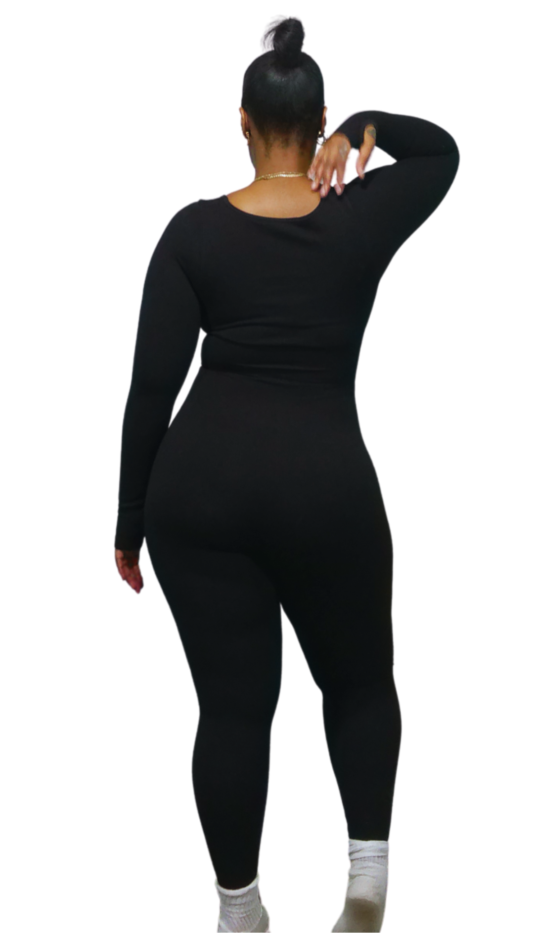 Long Sleeve Shapewear Jumpsuit