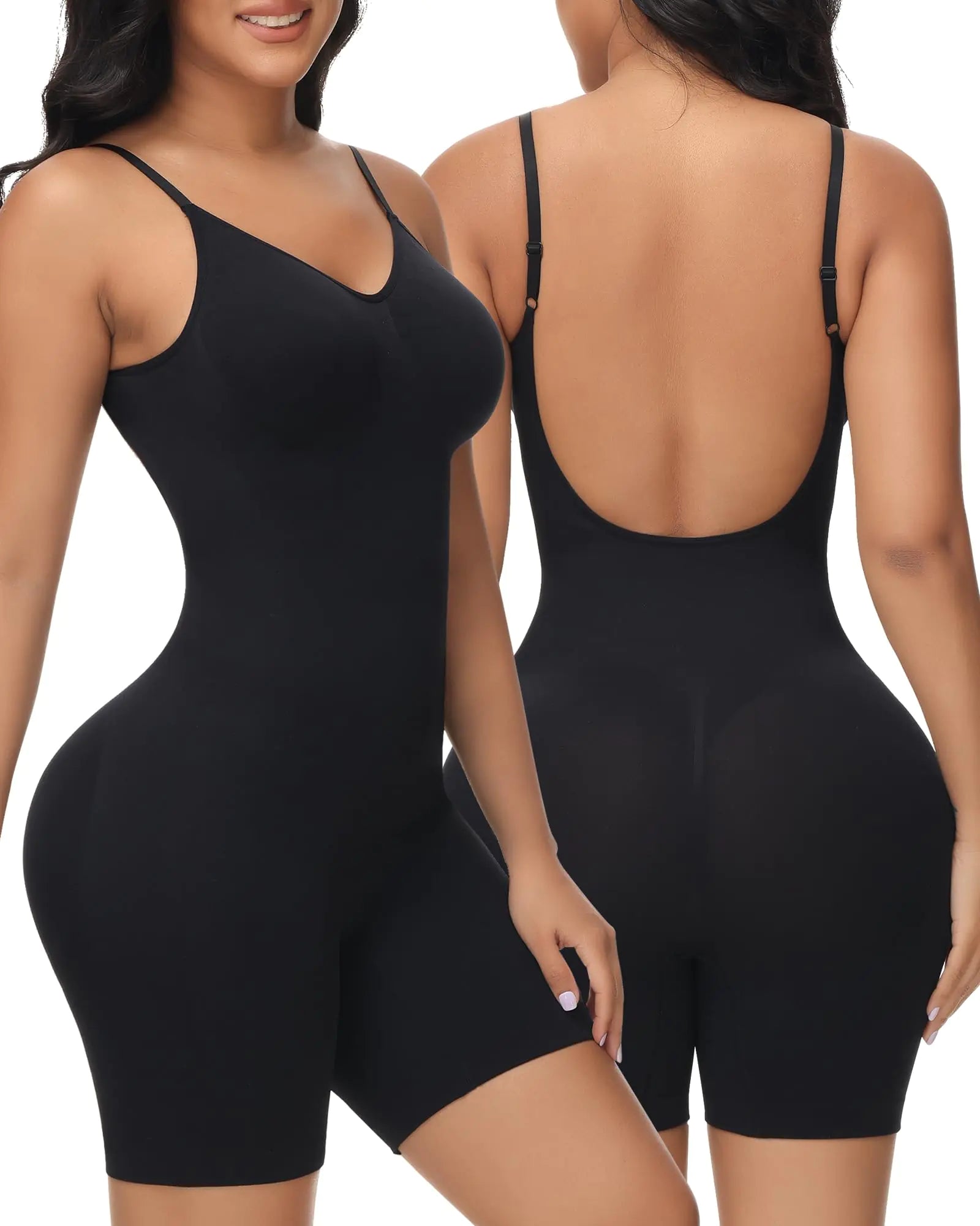 Backless Tummy Control Shapewear Bodysuit