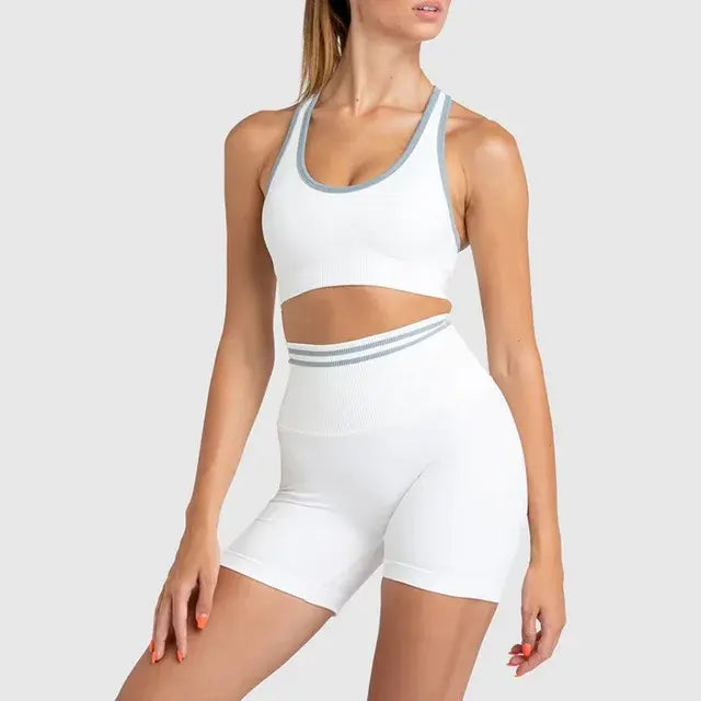 Seamless Yoga Sets Sports Fitness High Waist
