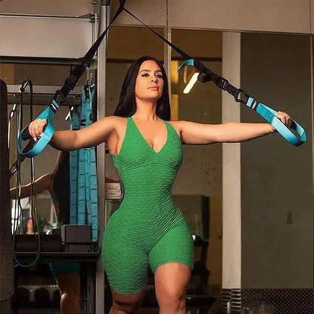 Ultra Flex Backless Textured Bodysuit