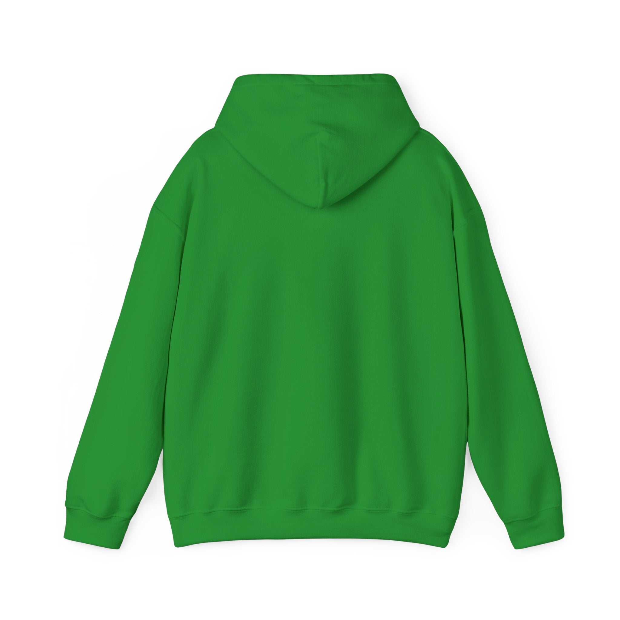 Low Crown Hoodie — Minimal White Graphic Hooded Sweatshirt