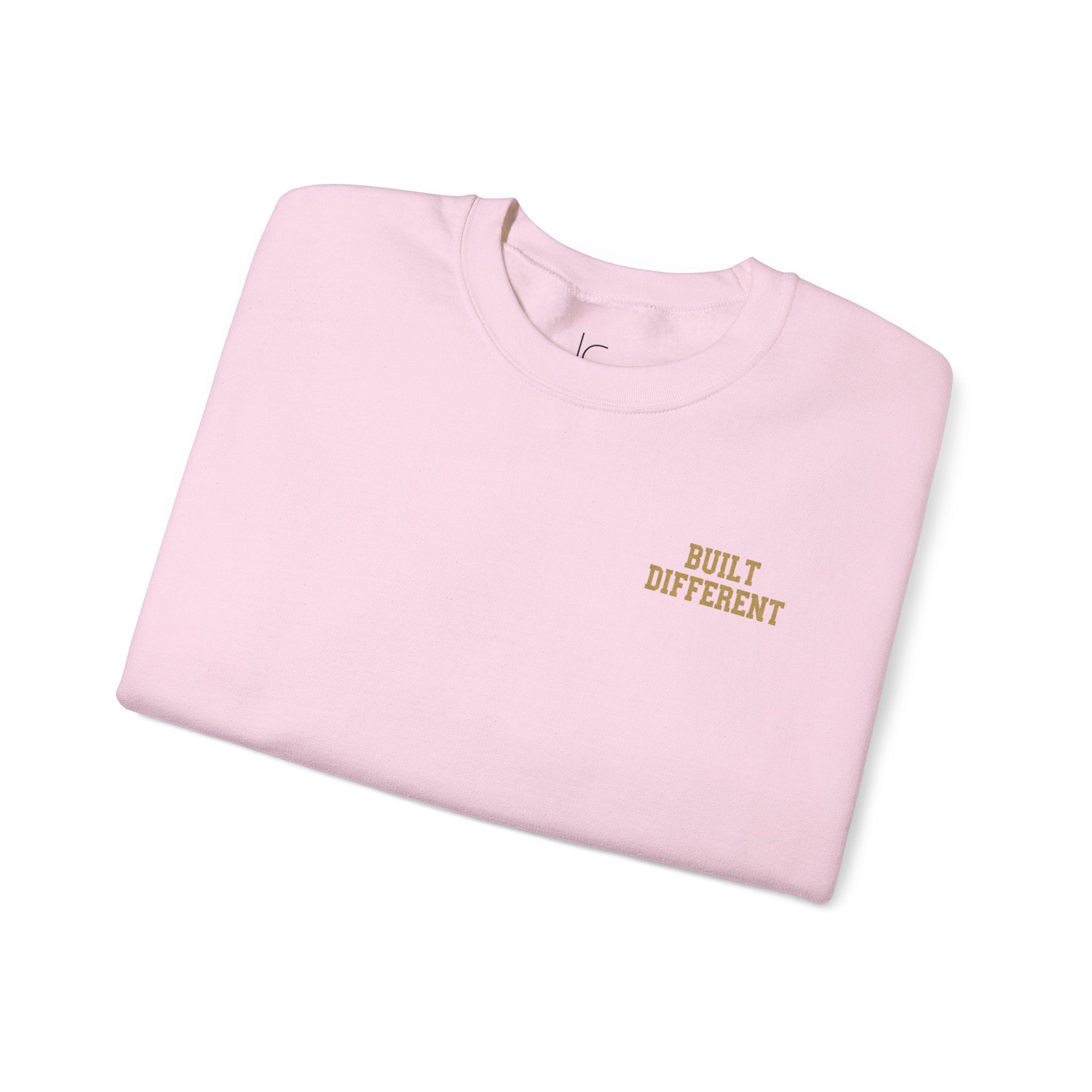 Set Apart Lion Sweatshirt — "Built Different" Christian Crewneck (1 Peter 2:9)
