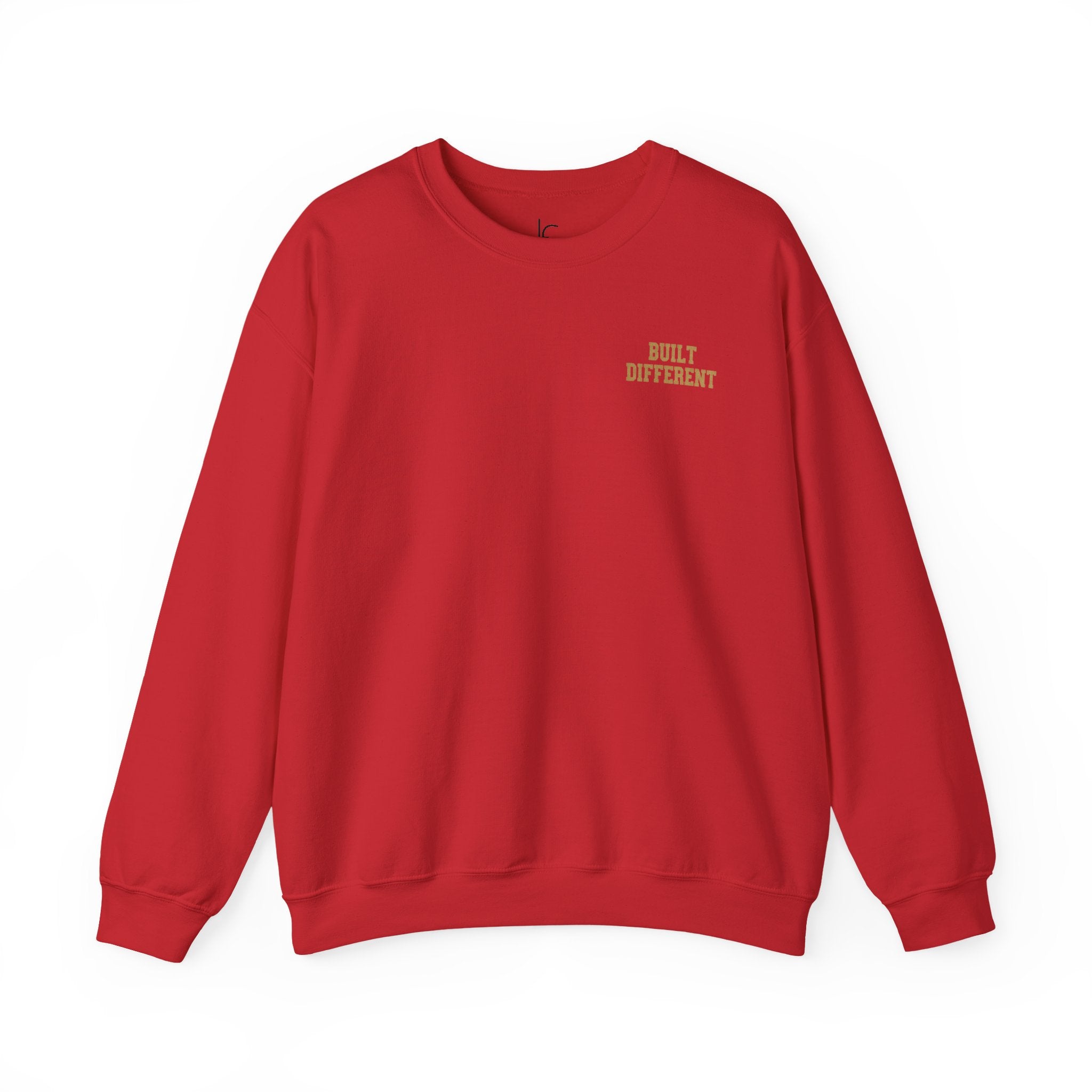 Set Apart Lion Sweatshirt — "Built Different" Christian Crewneck (1 Peter 2:9)