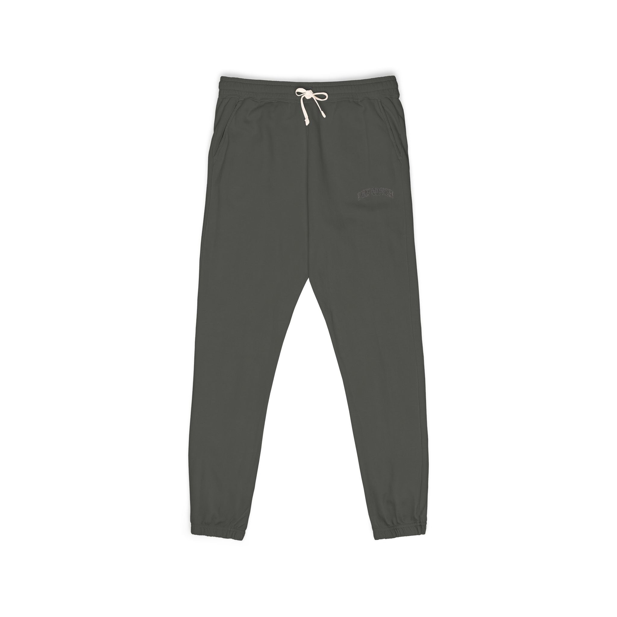 Garment-Dyed Fleece Sweatpants — Minimalist Cozy Joggers