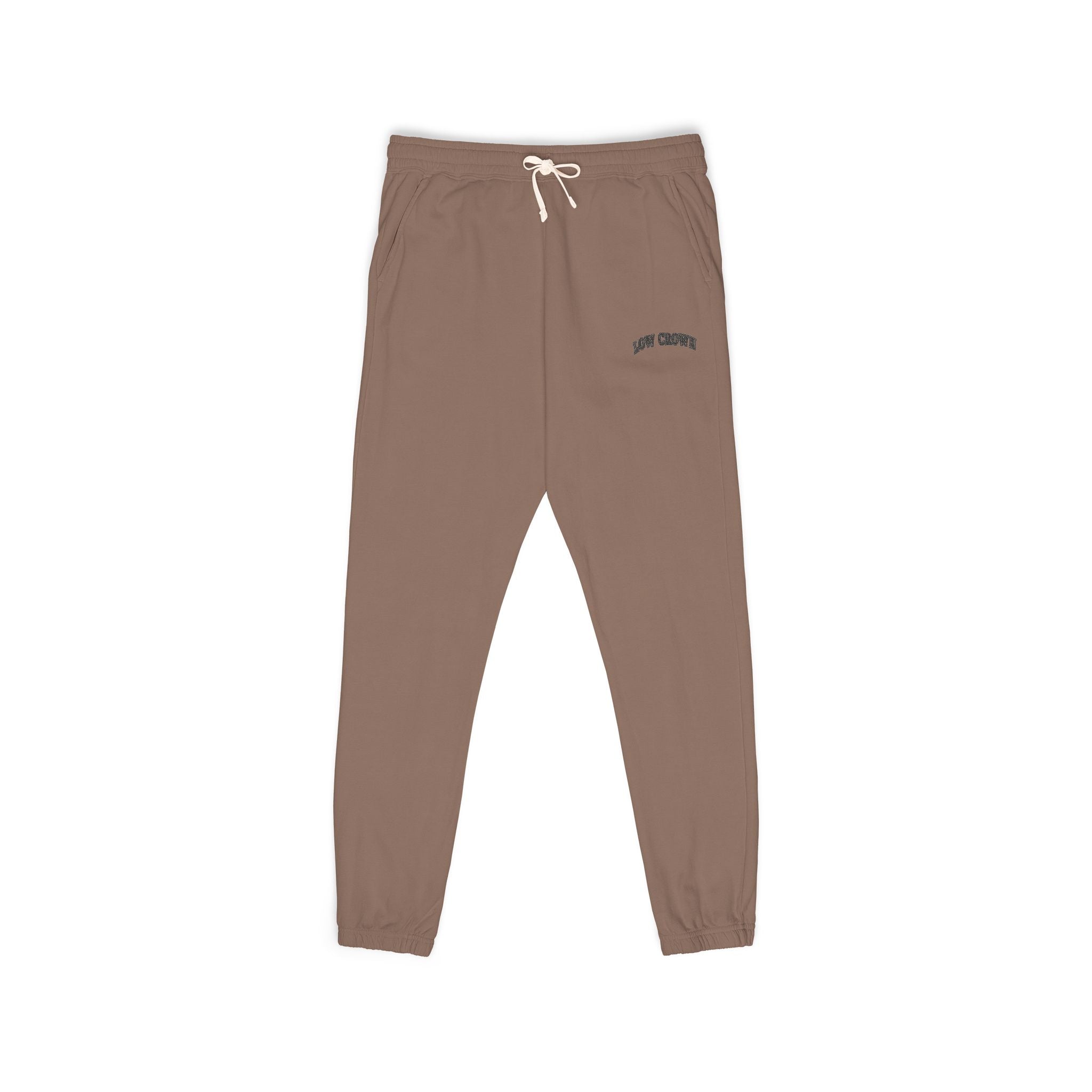 Garment-Dyed Fleece Sweatpants — Minimalist Cozy Joggers