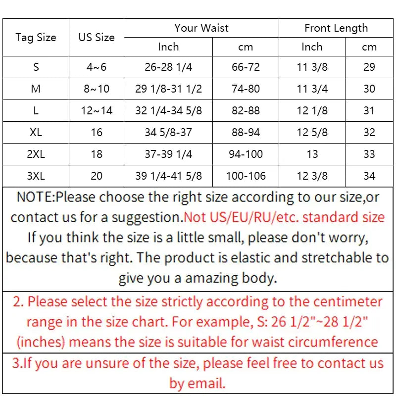 High Waist Tummy Control Panties