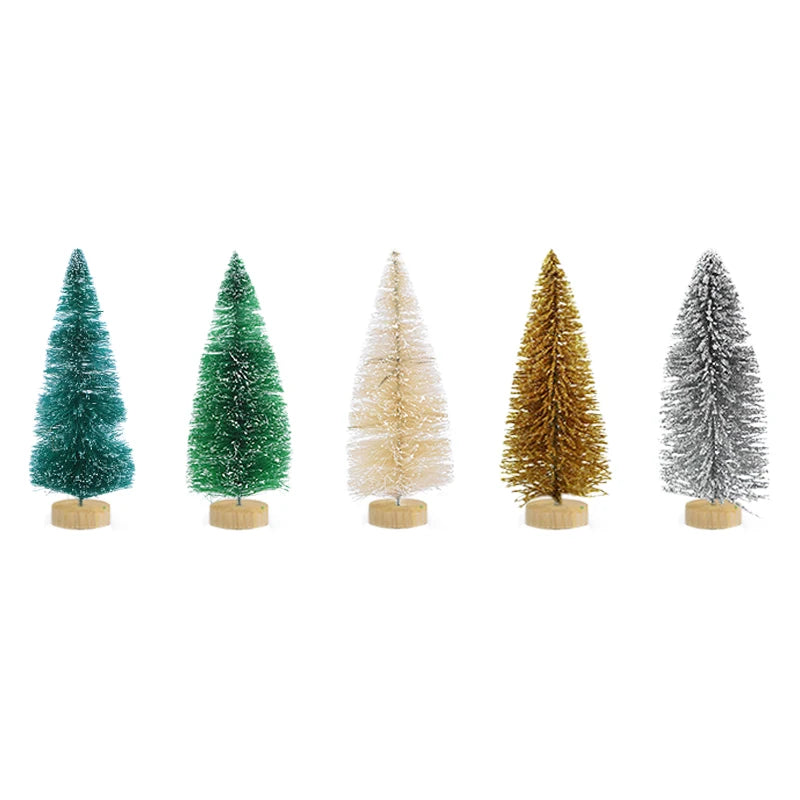 12pcs Mini Christmas Pine Tree