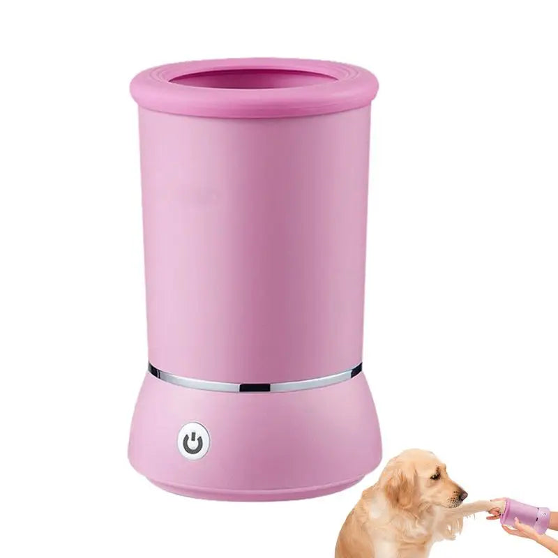 Automatic Dog Paw Washer Automatic Clean Pet Paws USB Wash Machine Remove Dust Dirt Hair Comfortable Paw Washer For Labradors