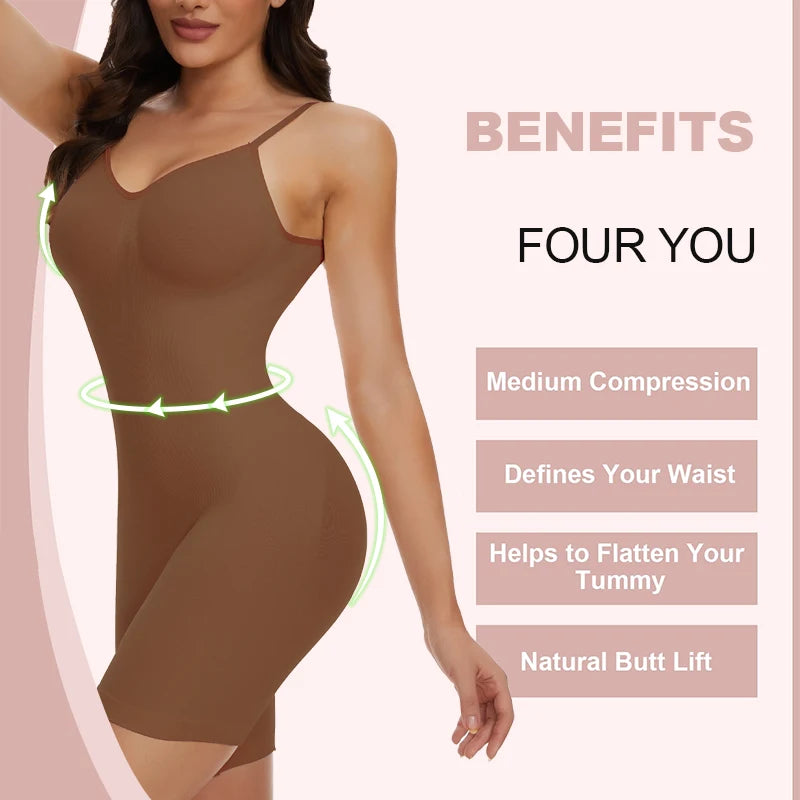 Low Back Seamless Bodysuit Shapewear