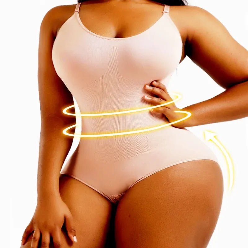 AfruliA Fajas Colombianas Bodysuits Shapewear Seamless Waist Trainer Body Shapers Women Tummy Control Panties Butt Lifter Corset