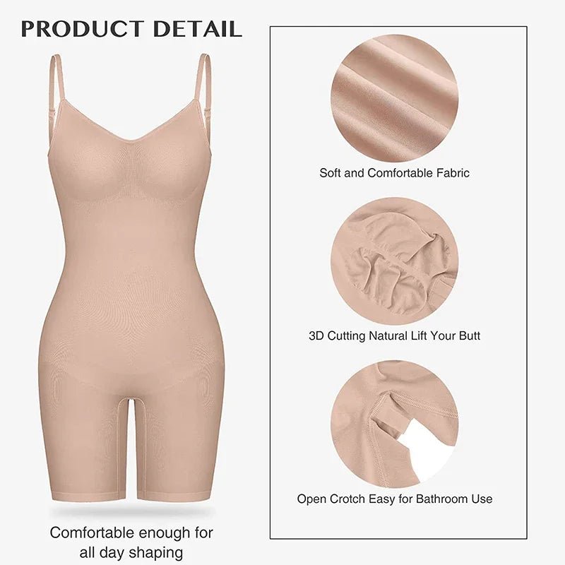 AfruliA Fajas Colombianas Bodysuits Shapewear Seamless Waist Trainer Body Shapers Women Tummy Control Panties Butt Lifter Corset