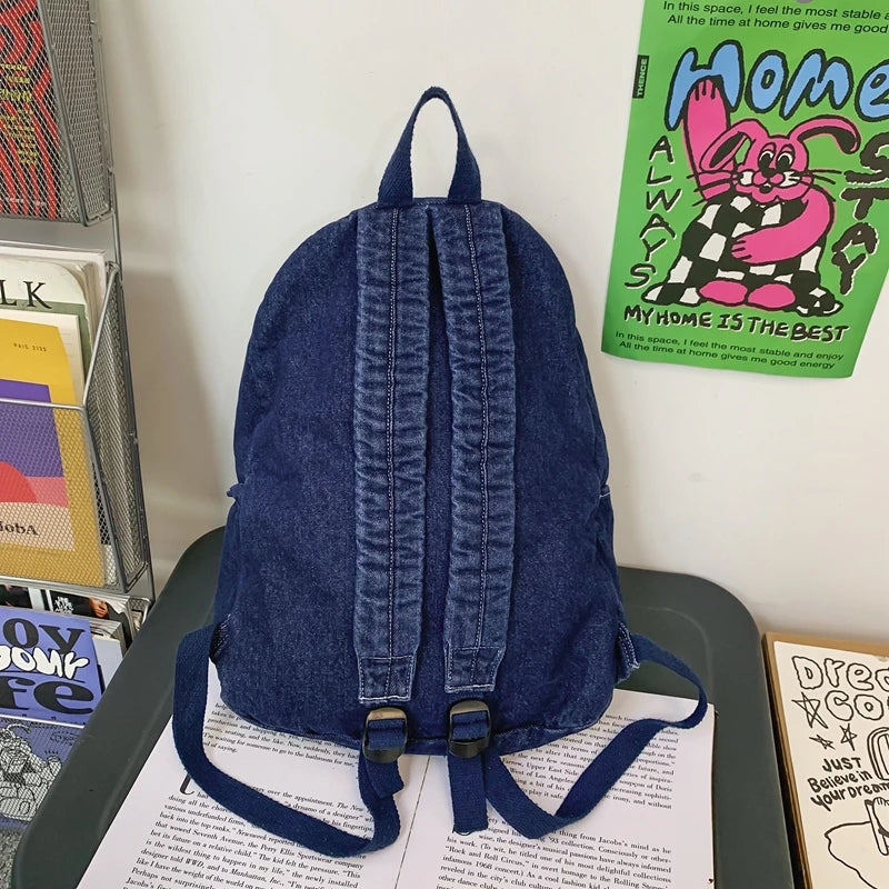 100% Cotton School Backpack